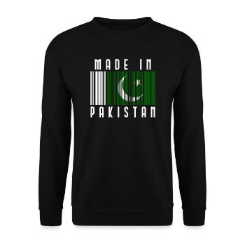 Pakistan - Unisex Pullover - Schwarz - Vorne - Alina (178cm) & Michal (187cm)