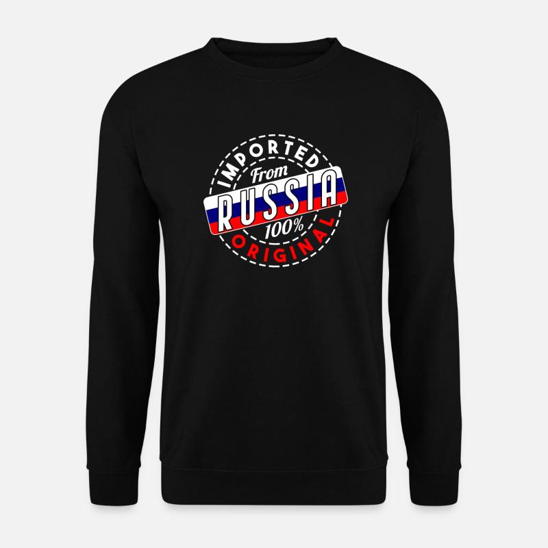 Russie - Sweat-shirt Unisexe - noir