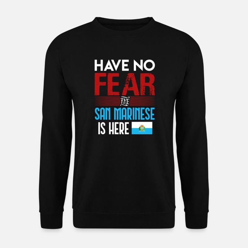 San Marino - Unisex Sweatshirt - black