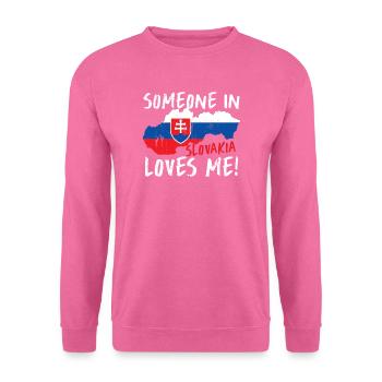 Slowakei - Unisex Pullover - Pink - Vorne