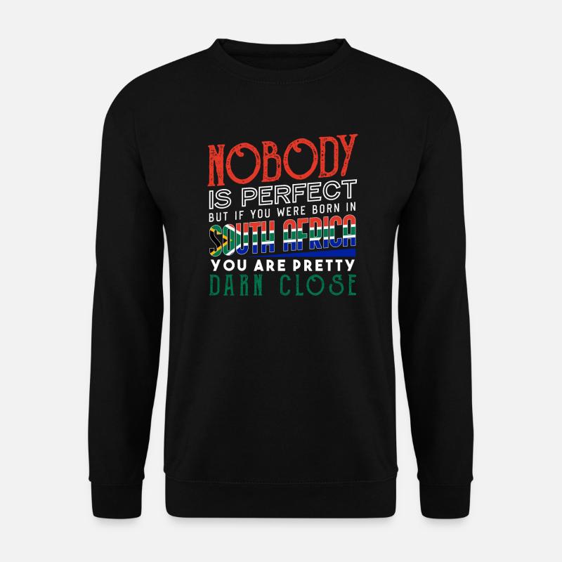 Südafrika - Unisex Pullover - Schwarz