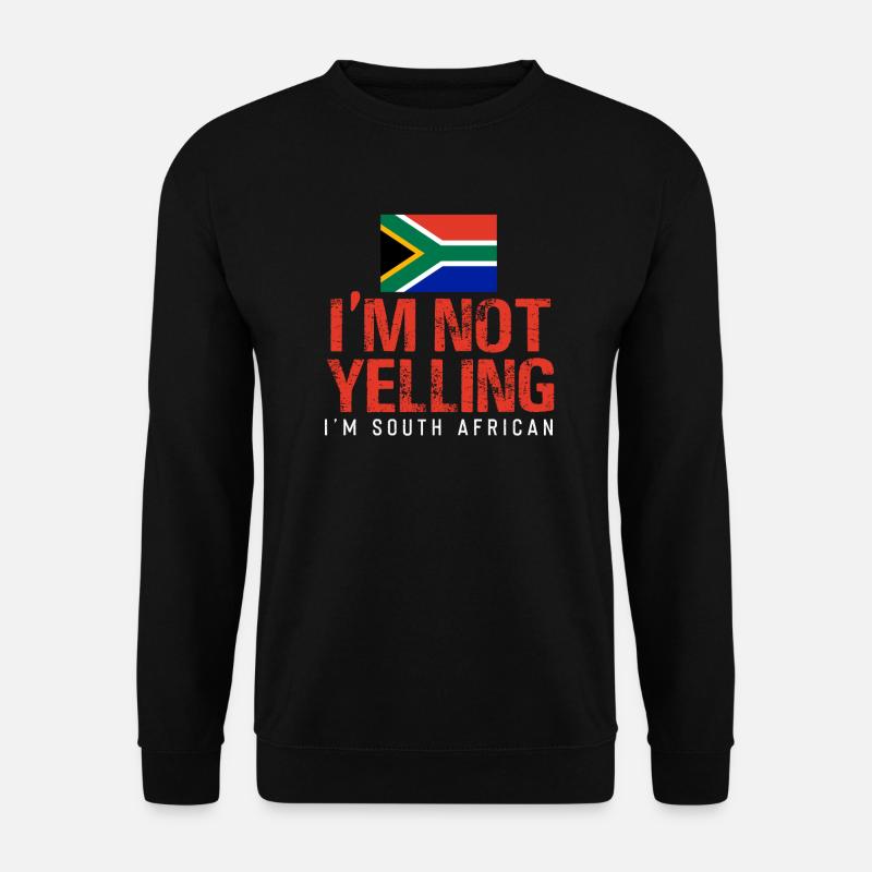 Südafrika - Unisex Pullover - Schwarz