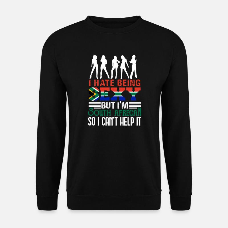 Südafrika - Unisex Pullover - Schwarz