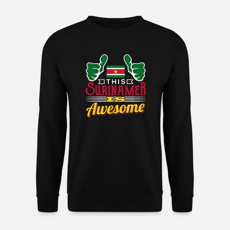 suriname - Unisex Sweatshirt - black