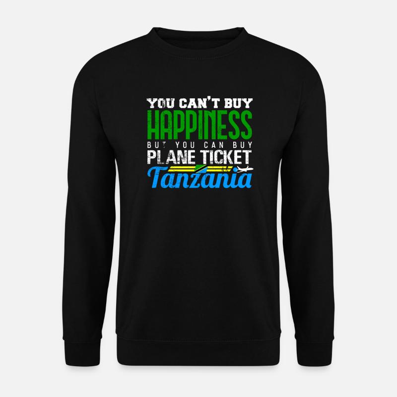 Tansania - Unisex Pullover - Schwarz