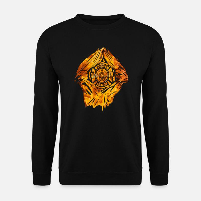 Feuerwehr - Unisex Pullover - Schwarz