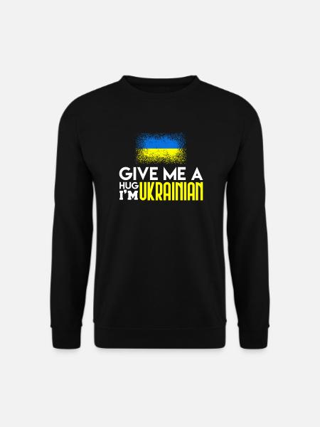 Ukraine - Sweat-shirt Unisexe - noir