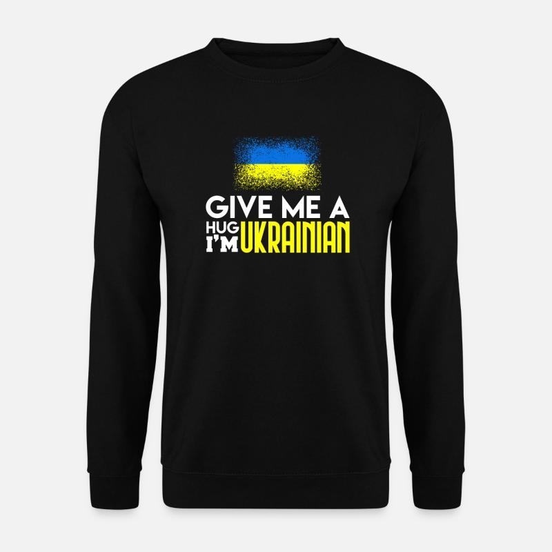 Ukraine - Unisex Pullover - Schwarz