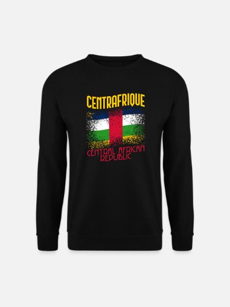 République centrafricaine - Sweat-shirt Unisexe - noir
