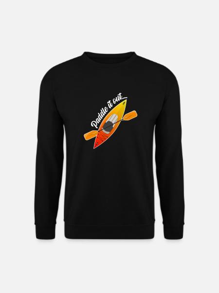 Kayaking Paddle It Out - Unisex Sweatshirt - black