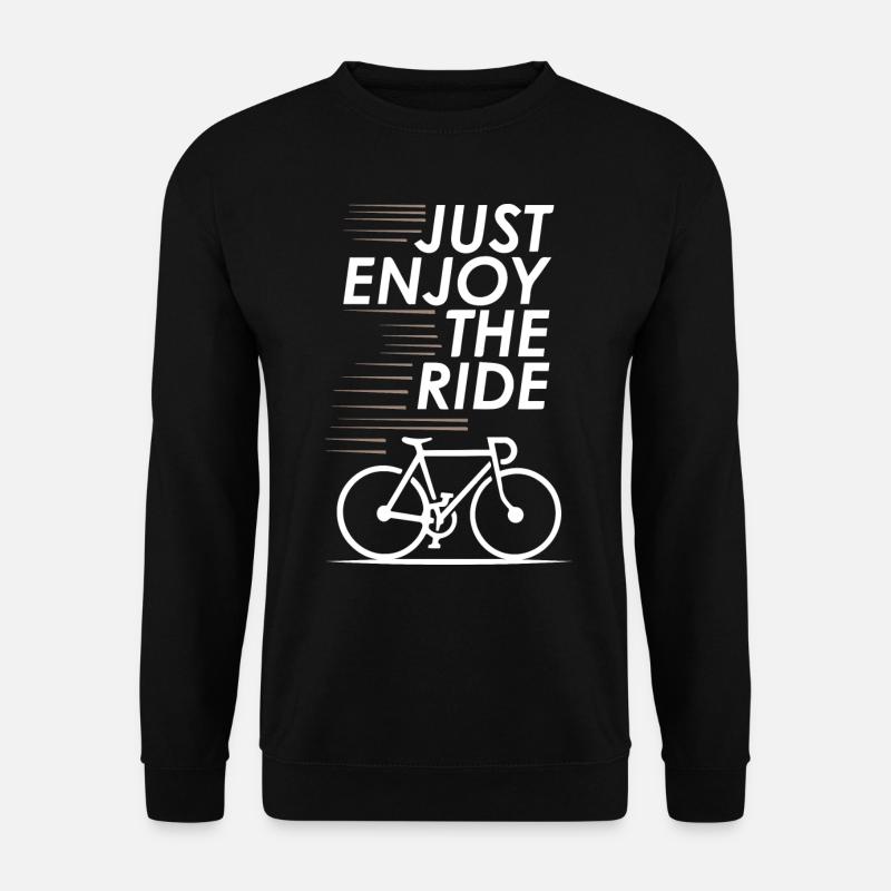 Just Enjoy The Ride - Unisex Pullover - Schwarz