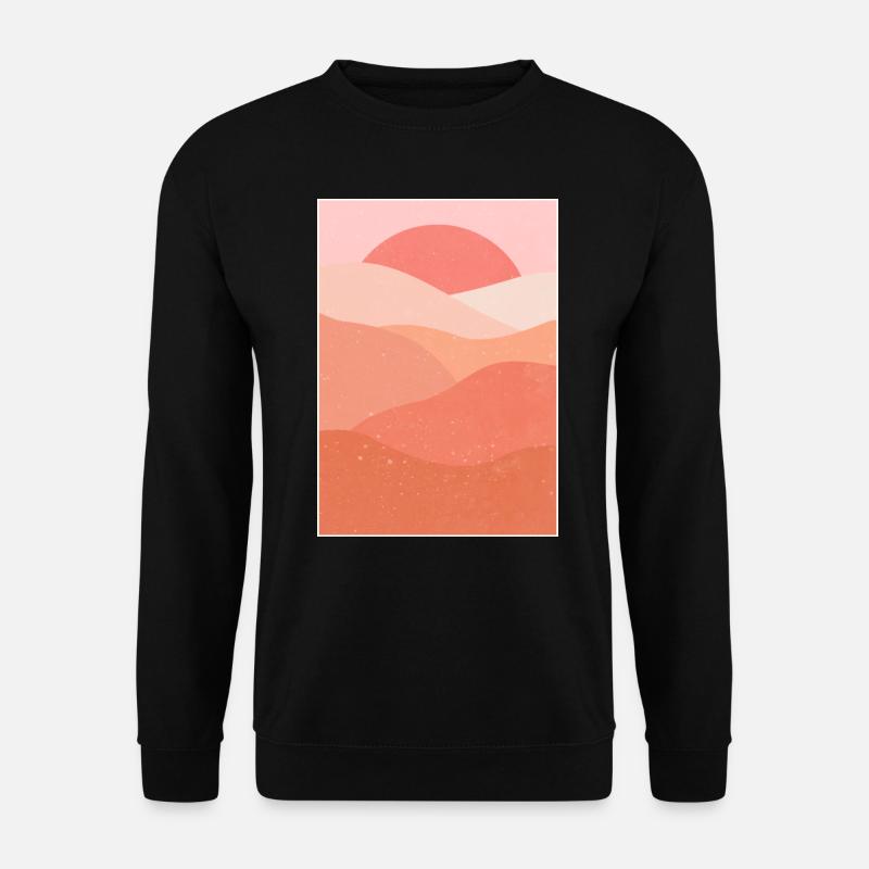Berg-Ästhetik - Unisex Pullover - Schwarz