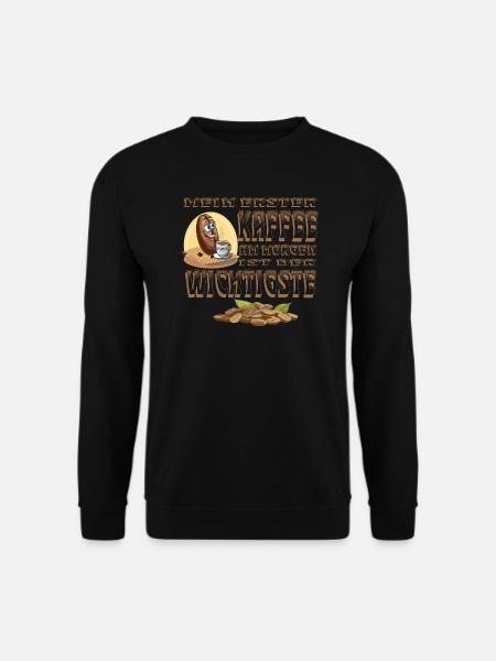 My First Coffee in the Morning 1 - Unisex Sweatshirt - black