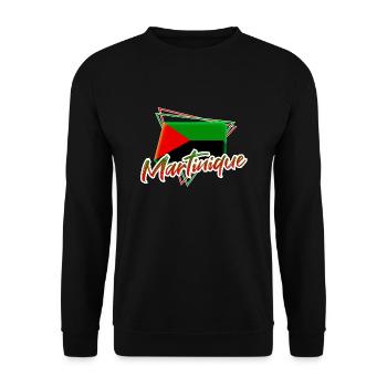 Martinique - Unisex Pullover - Schwarz - Vorne - Alina (178cm) & Michal (187cm)