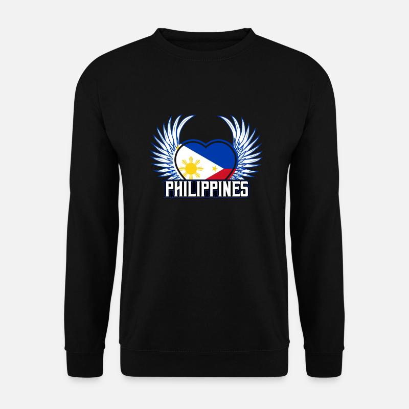 Philippinen - Unisex Pullover - Schwarz