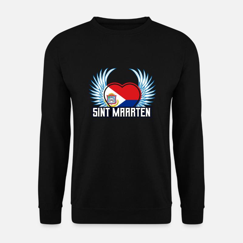Sint Maarten - Unisex Pullover - Schwarz