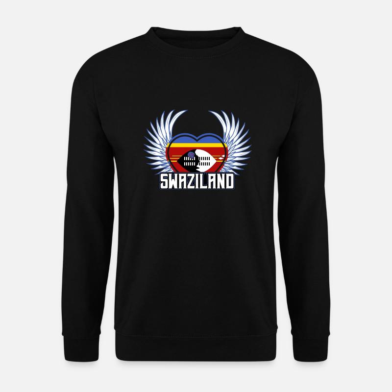 Swasiland - Unisex Pullover - Schwarz