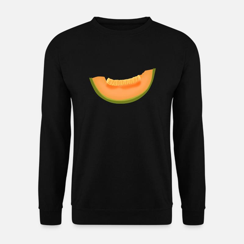 melon watermelon watermelon veggie gemues - Unisex Sweatshirt - black