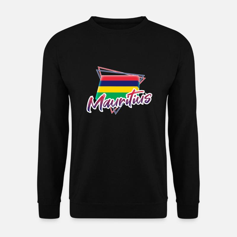 Mauritius - Unisex Pullover - Schwarz