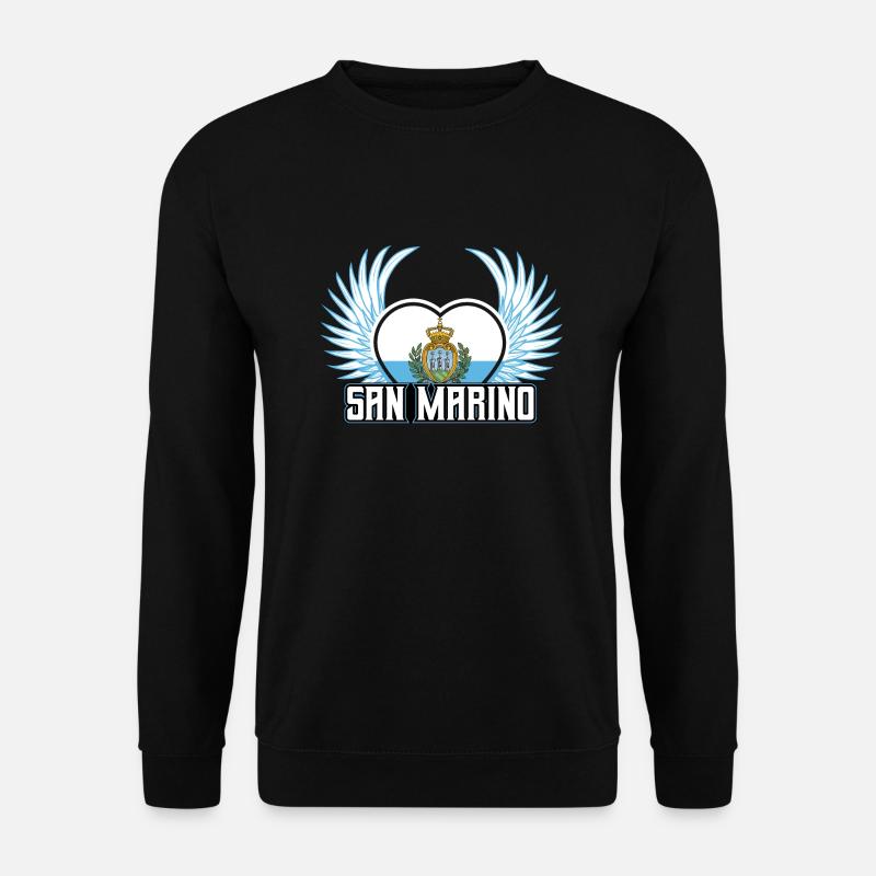 San Marino - Unisex Pullover - Schwarz