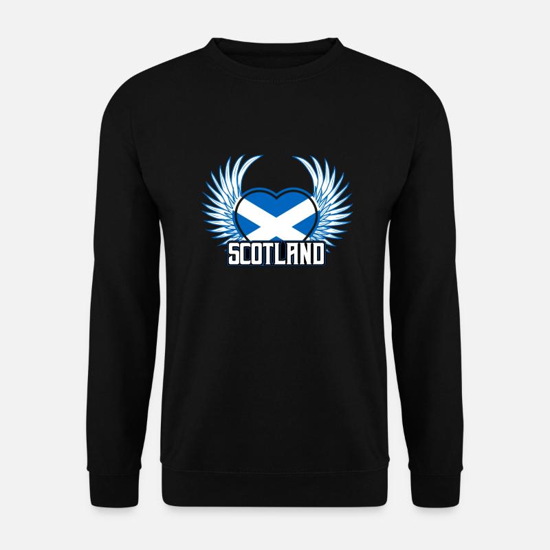 Schottland - Unisex Pullover - Schwarz