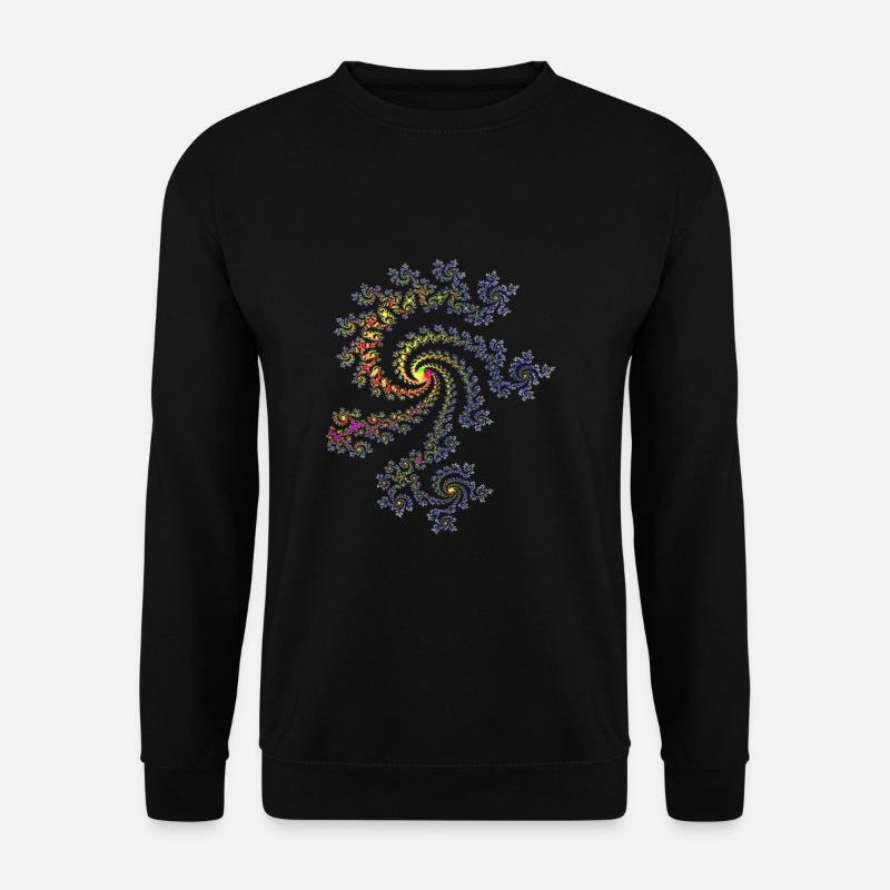 Mandelbrot Fractal - Unisex Pullover - Schwarz