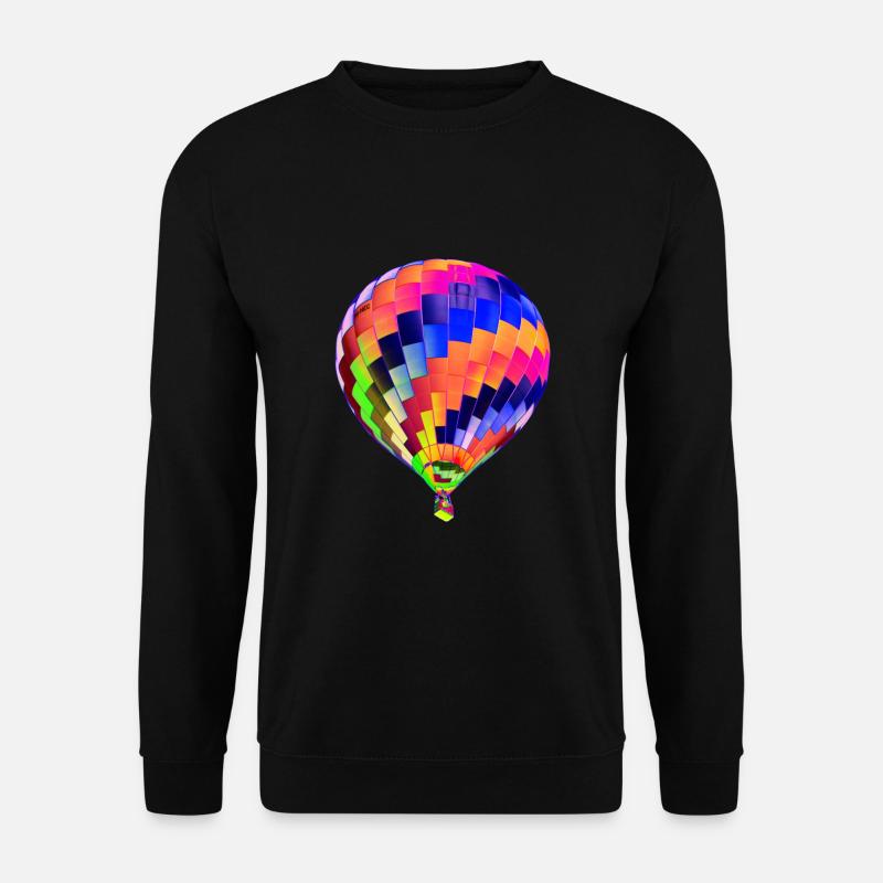 Heißluftballon - Unisex Pullover - Schwarz