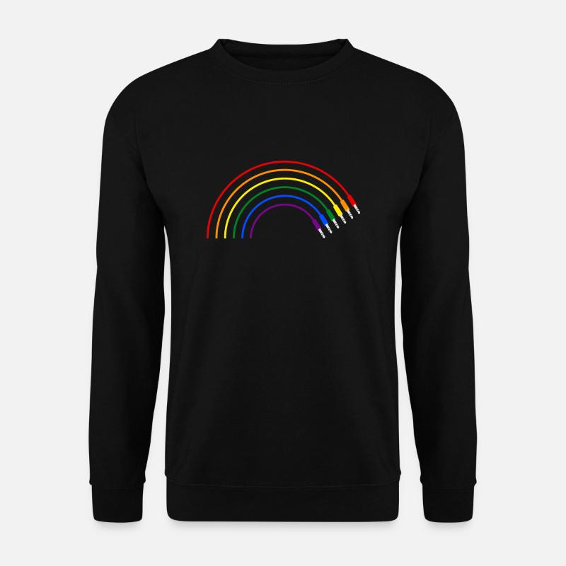 RAINBOW - Unisex Pullover - Schwarz