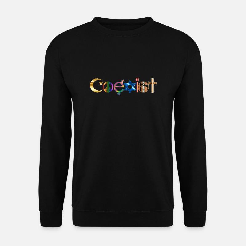 Coexist - Unisex Pullover - Schwarz