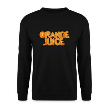 Orange juice - Unisex Sweatshirt - black - Front - Alina (178cm) & Michal (187cm)
