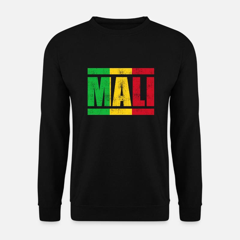 Mali - Unisex Pullover - Schwarz