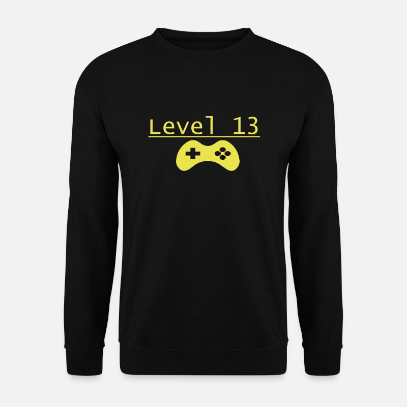 Level 13 - Unisex Pullover - Schwarz