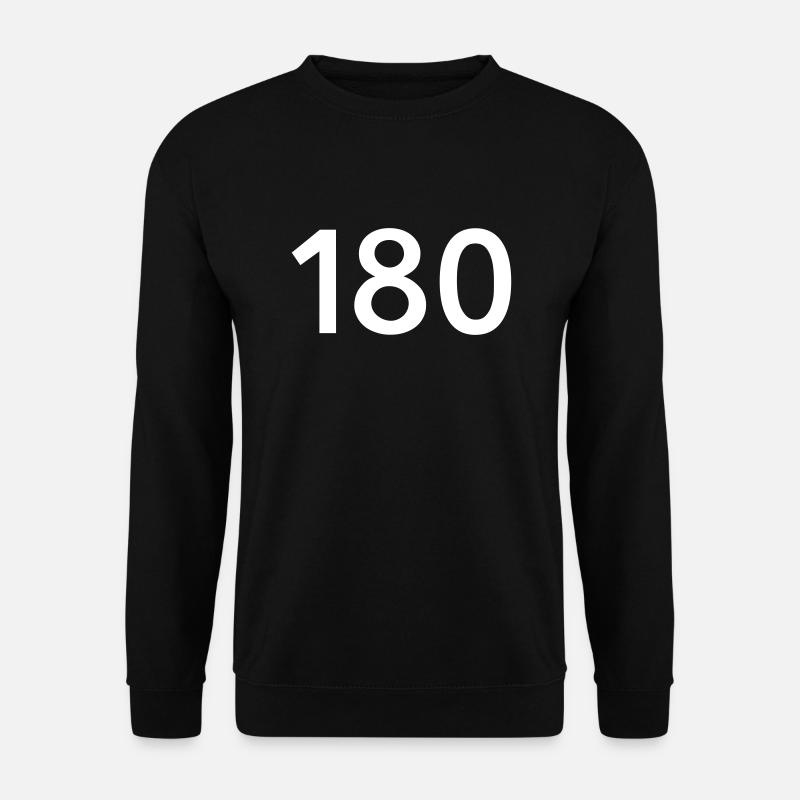 Darts 180 - Unisex Pullover - Schwarz