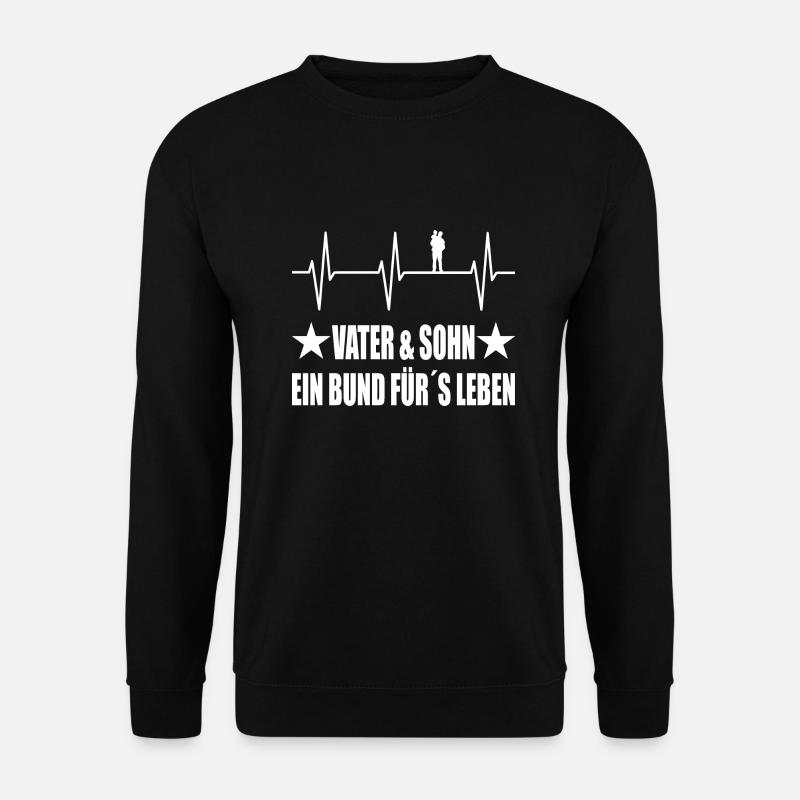 Papa - Unisex Pullover - Schwarz