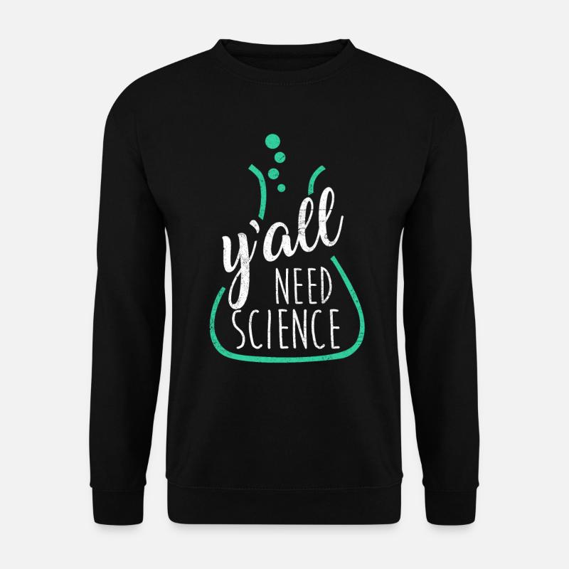 SCIENCE SHIRT CHEMISTRY VINTAGE - Unisex Pullover - Schwarz
