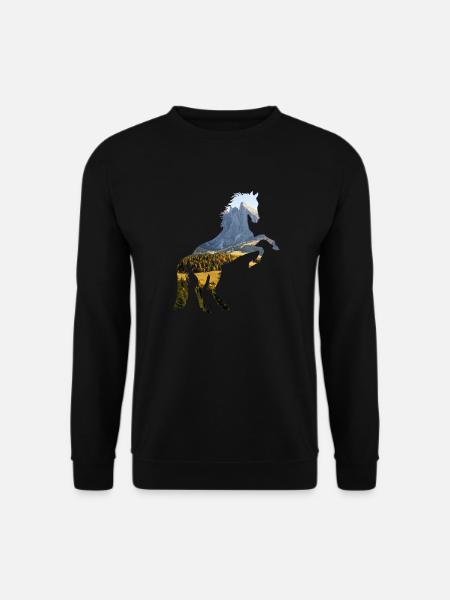 Cheval - Sweat-shirt Unisexe - noir