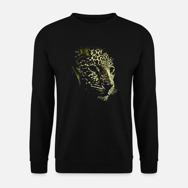 Snow leopard - Unisex Sweatshirt - black