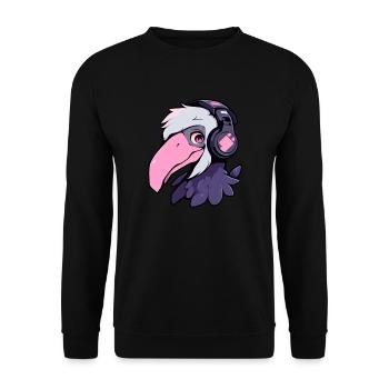 Schuhschnabel Gaming - Unisex Pullover - Schwarz - Vorne - Alina (178cm) & Michal (187cm)