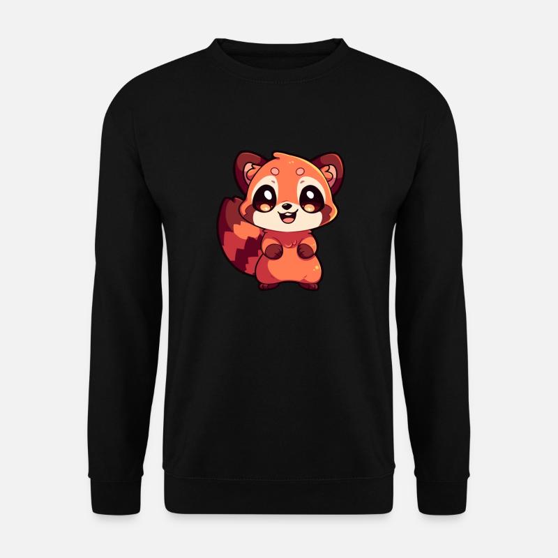 Red Panda - Unisex Sweatshirt - black
