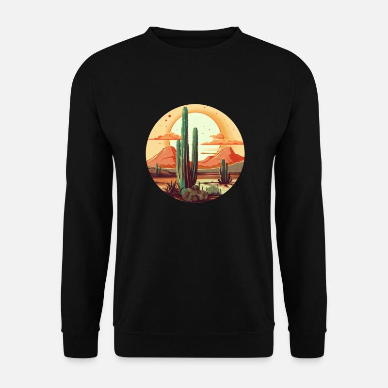 Cactus - Unisex Sweatshirt - black