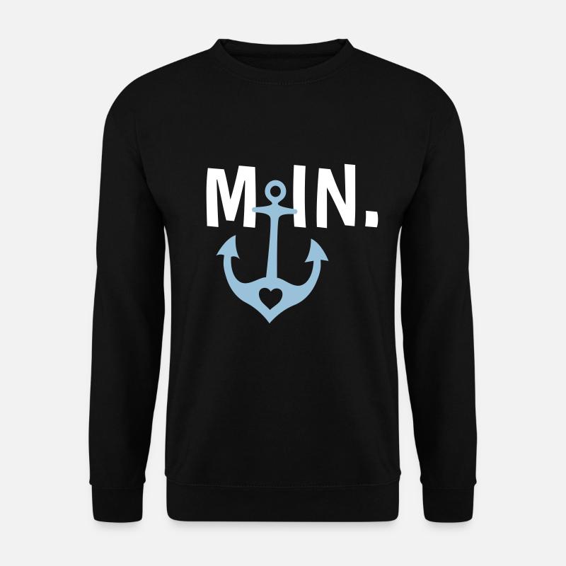 Moin. - Unisex Pullover - Schwarz
