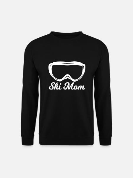 Maman skieuse - Sweat-shirt Unisexe - noir