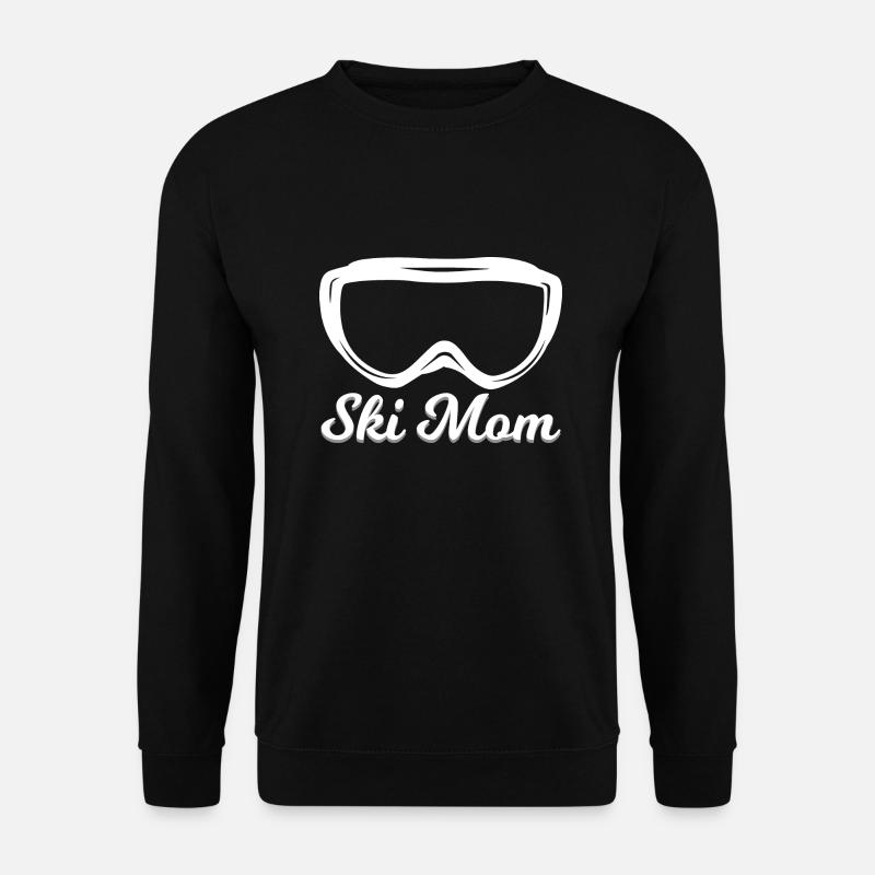 Skier Mom - Unisex Sweatshirt - black