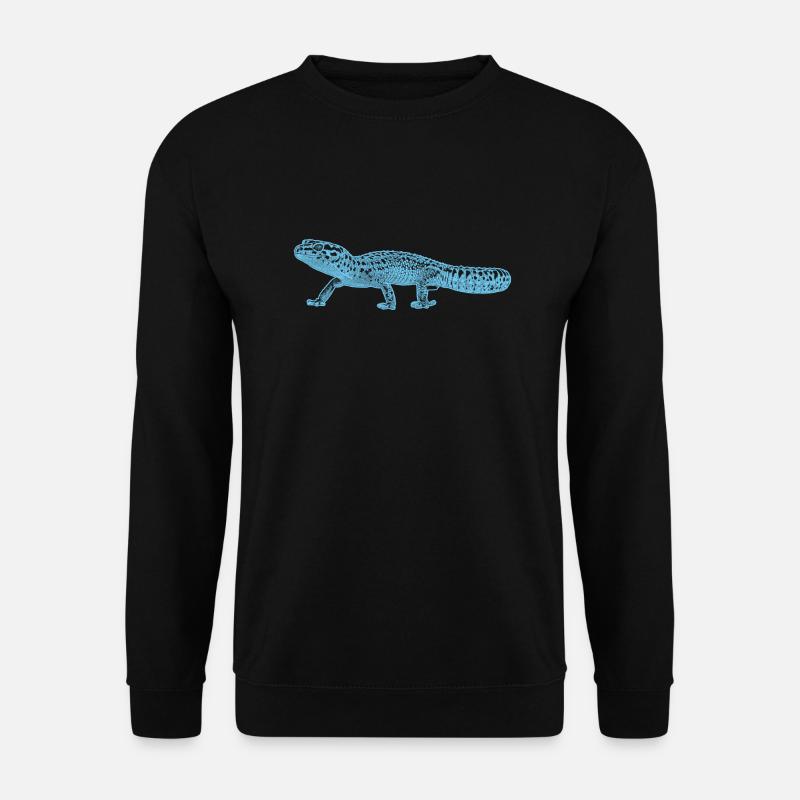 Leopardengecko - Unisex Pullover - Schwarz