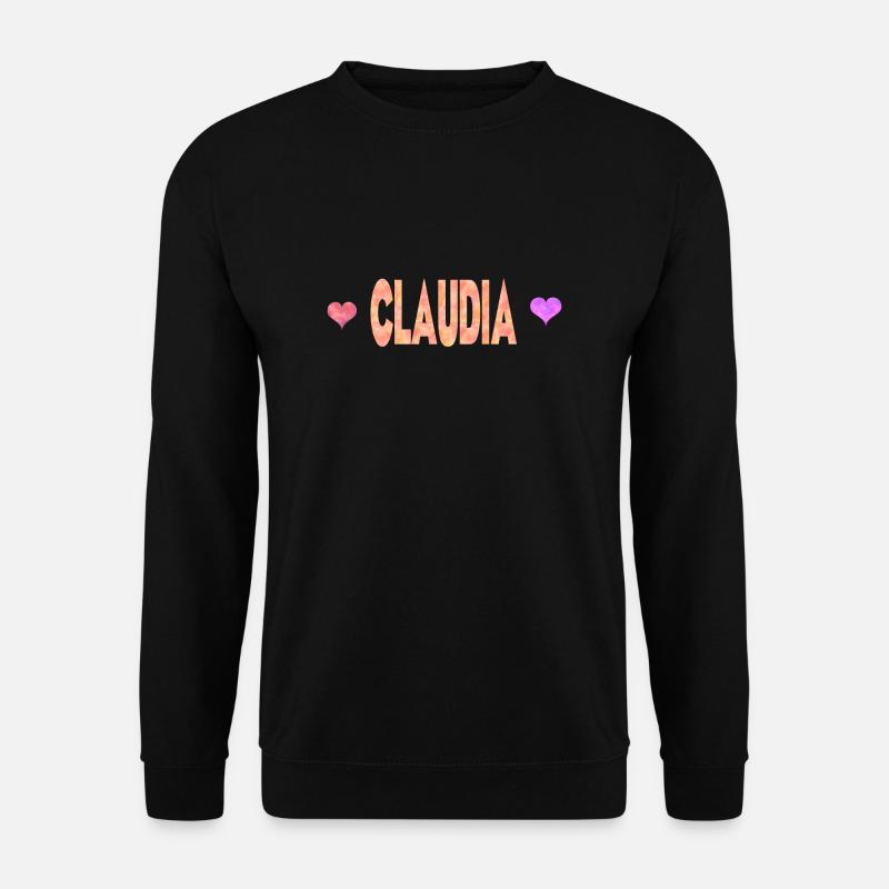 Claudia - Sweat-shirt Unisexe - noir