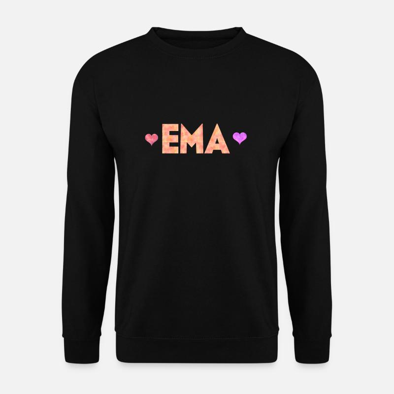 Ema - Unisex Pullover - Schwarz