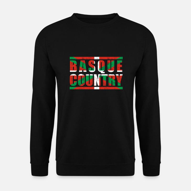 Baskenland - Unisex Pullover - Schwarz