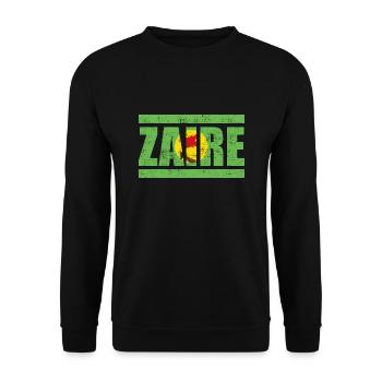 Zaire - Unisex Pullover - Schwarz - Vorne - Alina (178cm) & Michal (187cm)