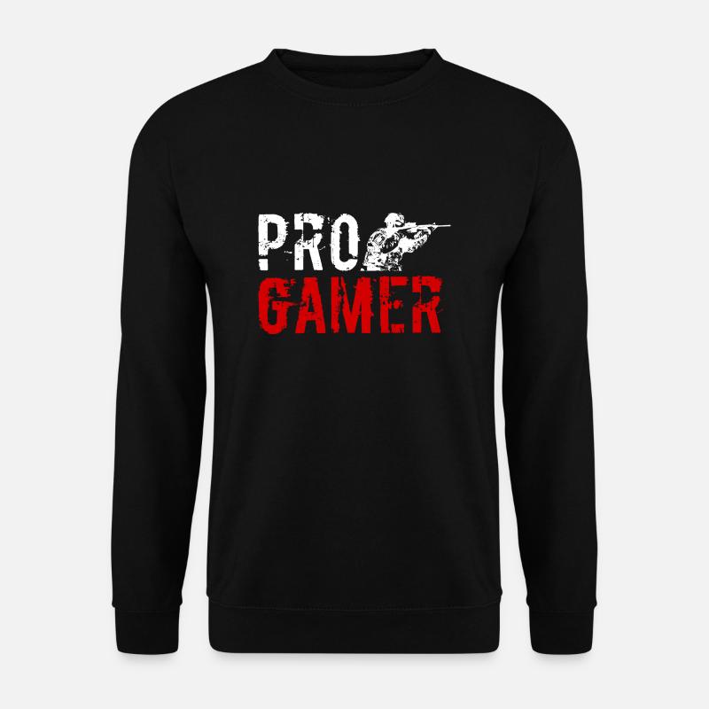 Progamer Gaming Ego Shooter - Unisex Pullover - Schwarz