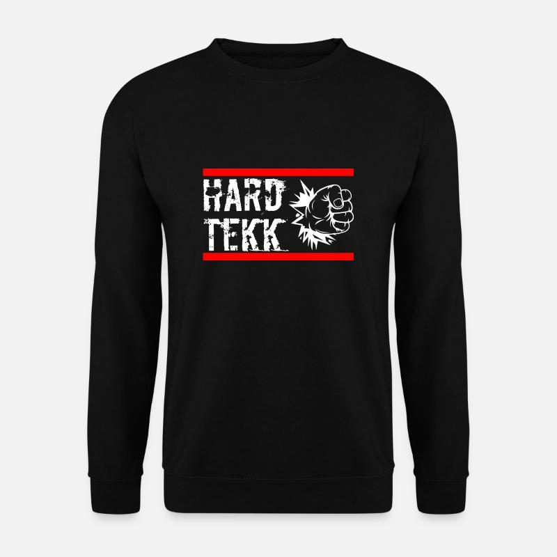 HARDTEKK FIST - Unisex Pullover - Schwarz